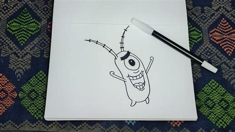 Cara menggambar plankton