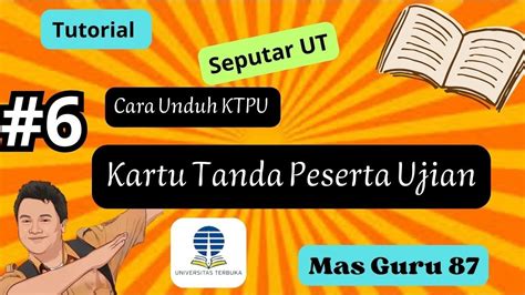 Cara mengunduh modul materi ut