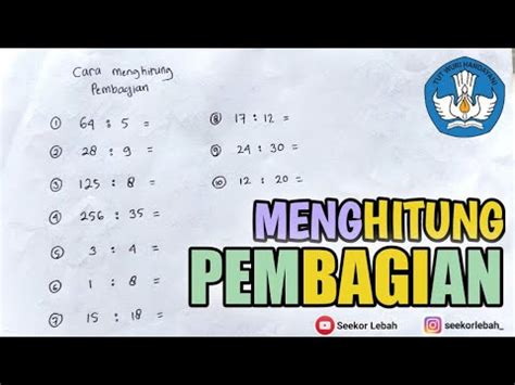 Cara ngitung bagi