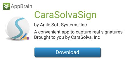 CaraSolvaSign by Agile Soft Systems