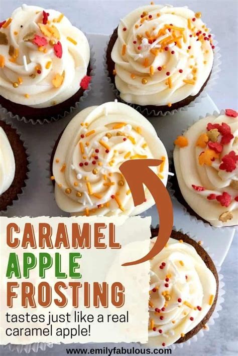 Caramel Apple Frosting Buttercream Cream Cheese