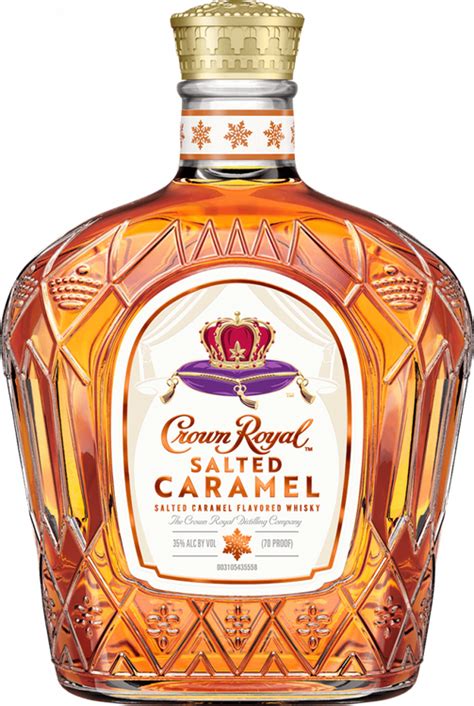 Caramel crown royal. Proof: 70.0. Crown Royal Salted Caramel Whisky,Rich, creamy note of caramel followed by a subtle hint of salt perfectly complement the richness of Crown Royal. 