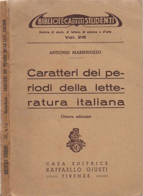 Caratteri dei periodi della letteratura italiana. - Chapter 13 section 3 guided reading answers.