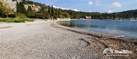 Caravella beach strand (Sistiana Sesljan, Friuli Venezia Giulia) på ...