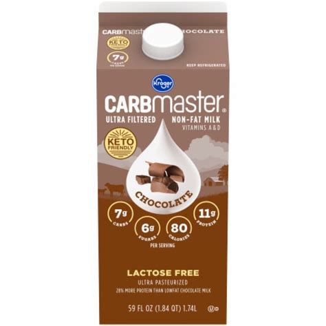 Carbmaster chocolate milk. Chocolate is made from the seeds of the cocoa tree. Its ingredients generally include cocoa butter, sugar, lecithin and in some cases vegetable fat. Milk and speciality chocolates ... 