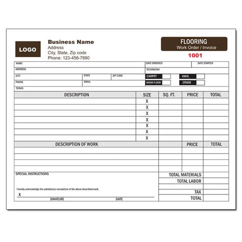Carbon Copy Invoice Forms Personalized Forms