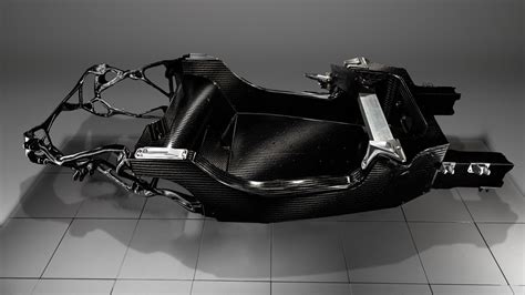 Carbon fiber monocoque chassis.  Their ability to provide robust, lightweight structural engi...
