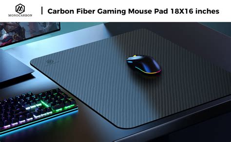Carbon fiber mouse pad.  A very unique and interesting pad.  TRIGGER car...