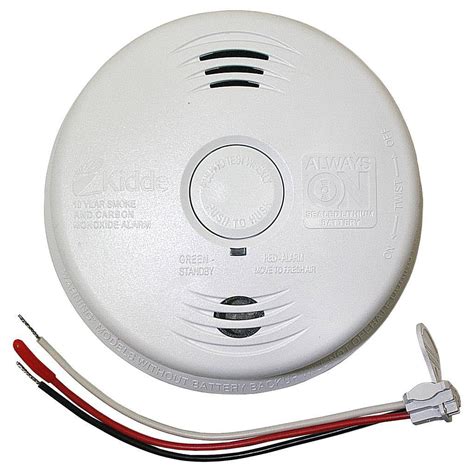 Carbon monoxide smoke detector. The Kidde P3010CU is a 10-year, sealed battery, smoke and carbon monoxide alarm with a voice warning system that features photoelectric and electrochemical sensing technology with Smart Hush feature. This combination alarm combines the detection capabilities of a photoelectric sensor with that of an electrochemical sensor, which is used to detect CO. When either sensor notices a potential ... 