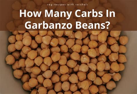 Carbs in Garbanzo Beans