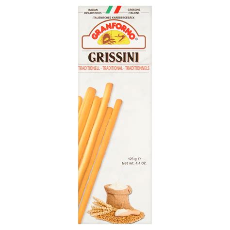 Carbs in Granforno Grissini Sesame Breadsticks Carb Manager