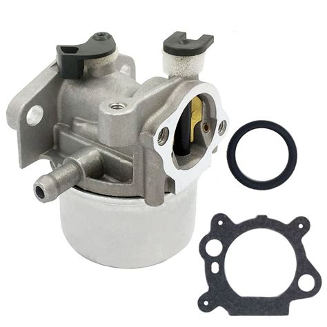 Carburetor for craftsman lawn mower model 917. Mar 1, 2016 · Hold the carburetor over the mounting brackets and connect the governor and choke linkage rods. Push the carburetor into the bracket arms and push the outlet port fully onto the carburetor adapter. Push the air cleaner gasket into the channel on the carburetor inlet. PHOTO: Install the new carburetor. 07. 
