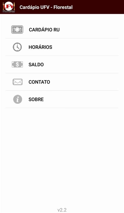 Cardápio UFV APK Download for Android 
