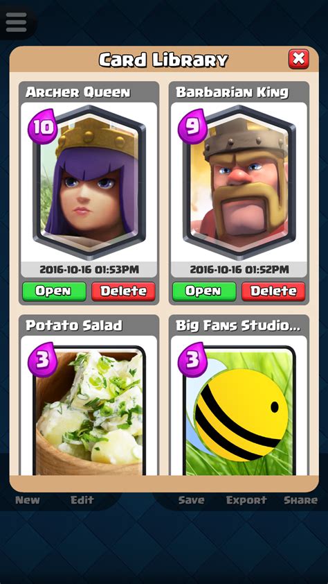 Card Creator for Clash Royale Amazon.co.uk Appstore for Android