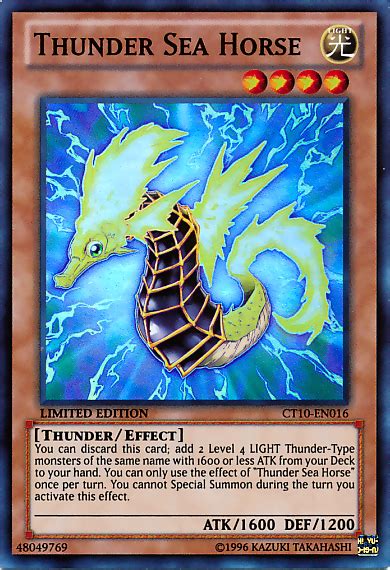 Card Rulings:Thunder Sea Horse Yu-Gi-Oh! Wiki Fandom