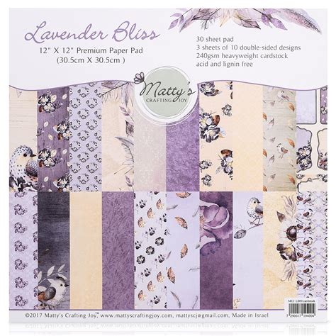 Card Stock Patterned Catalog of Patterns