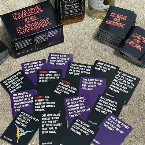 Card game drinking games. 
