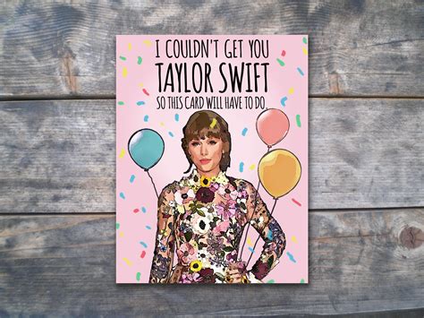Card taylor swift. The Canadian celebrity lives in New York City and “one of his best friends is Taylor Swift,” according to Roy. The $12,000 necklace gifted to Taylor … 
