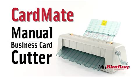 CardMate Business Card Cutter/Slitter,Manual Business Card Cutter FREE