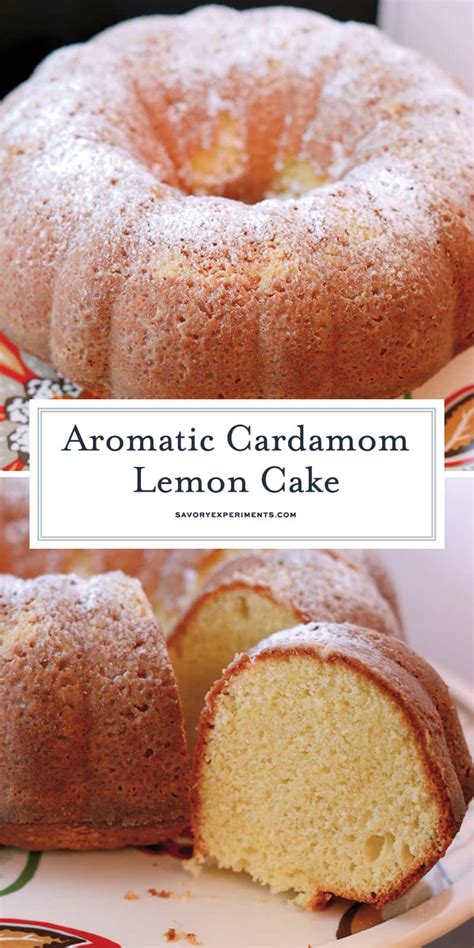 Cardamom Lemon Cake - A Easy Lemon Cake Recipe - Savory …