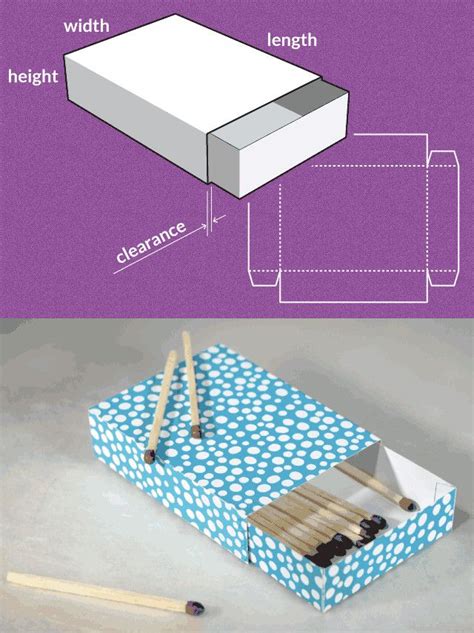 Cardboard Box Template Generator Preview Of Template Dimensions and