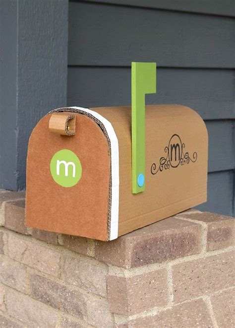 Cardboard Mailbox Template