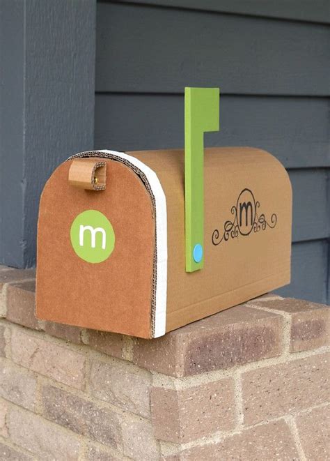 Cardboard Mailbox Template Printable And Enjoyable Learning