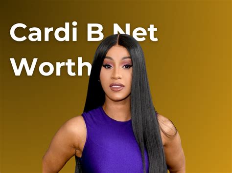 Cardi B net worth - YouTubers.me