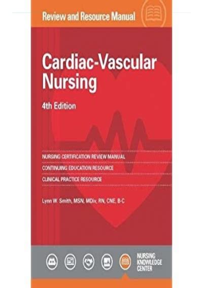 Cardiac vascular nursing review and resource manual 4th edition. - World of cell instructors manual 8th edition.