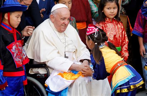 Cardinal says the pope’s visit to Mongolia’s tiny Catholic community will show his dedication