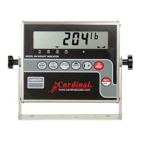 Cardinal scale calibration model 204 manual. - Balboa duplex digital control manual lite digital.
