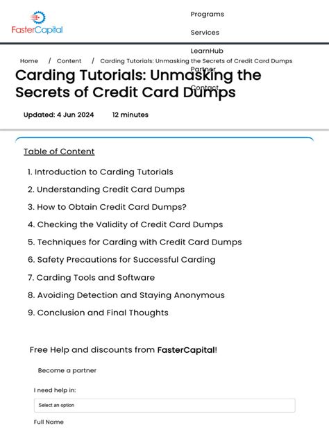 Carding dumps tutorial.  If the purchase goes through, the card is validated...