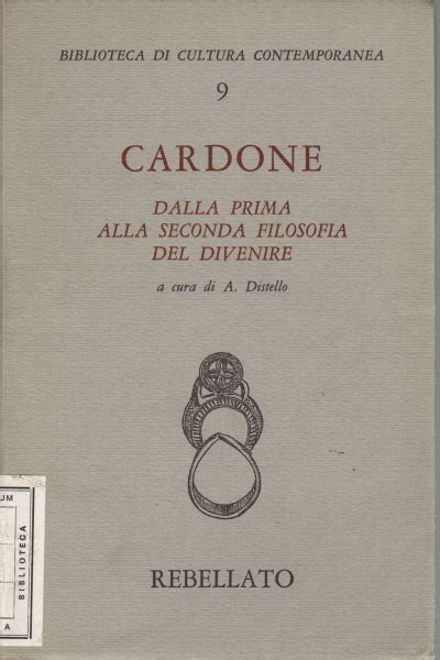 Cardone, dalla prima alla seconda filosofia del divenire. - Kurze vergleichende grammatik der indogermanischen sprachen.