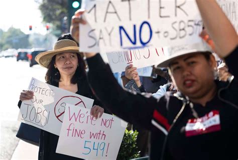 Cardroom employees protest another California bill aimed at non-tribal gambling