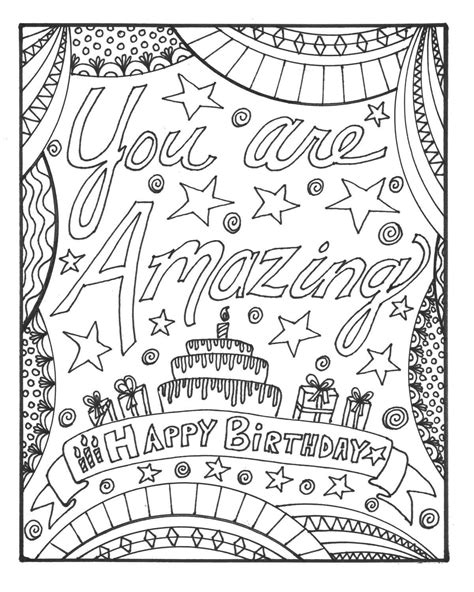 Cards To Color Printable