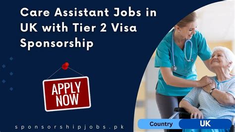 Care Assistant Job With Tier 2 Visa Sponsorship In Barking