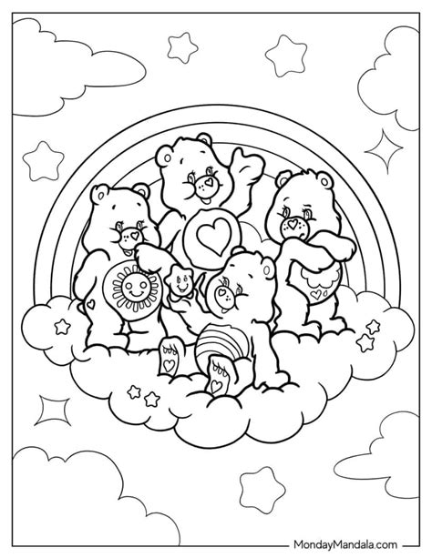 Care Bears Coloring Pages Free