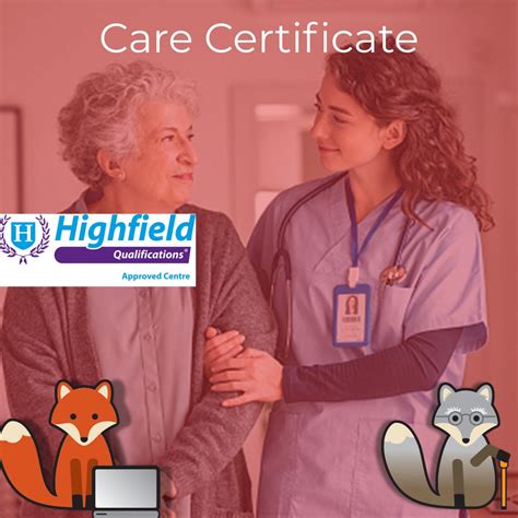 Care Certificate E-learning Course Highfield