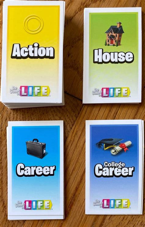 Career Cards Game Of Life