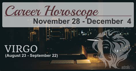 Career Horoscope For Virgo This Week