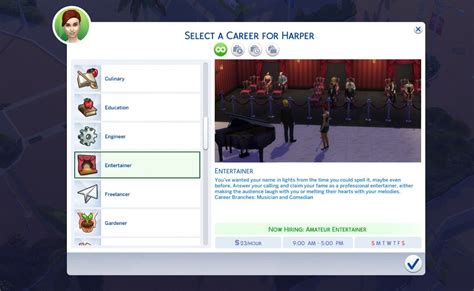 Career In Sims 4