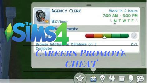 Career Promotion Cheat Sims 4