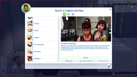 Career The Sims 4