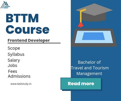 Career and Scopes after BTTM Course Admission in Bangalore