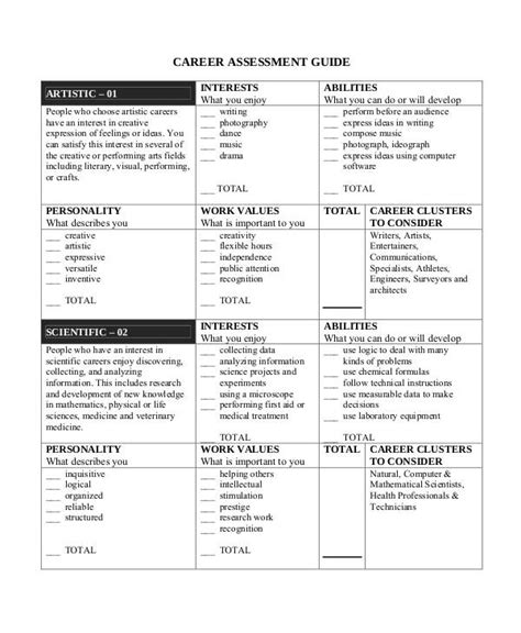 Career assessment test for high school students pdf.  For example, you might help students with ...