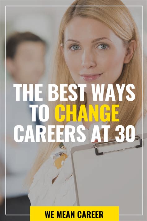 Career change at 30! : r/careerchange - Reddit