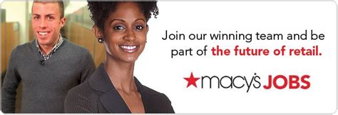 Macy’s Jobs and Careers . At Macy’s, there are plenty of roles that you can apply for. However, the company is known for accepting applications for the following positions: Merchandise Handler: This employee has the responsibility to set up the display, clothing racks, and shelving. Offering logistics for retail employees and moving weighty objects …. 
