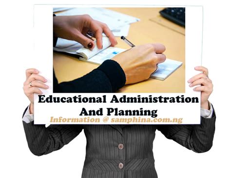 Career opportunities in educational administration and planning. A Master of Education in Educational Administration offers a wide range of benefits and opportunities for those seeking to enter the field of educational administration. You will gain a deeper understanding of leadership principles, human resources, finance and budget, supervision of instruction and teaching on the modalities of learning. 