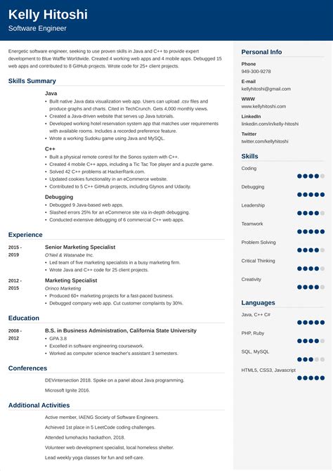 Writing a great resume is a crucial step in your job search. If you’re looking for a well-written example resume for inspiration, we have a selection of resume samples to get you started. We’ve put together a collection of resume examples for a variety of industries and job titles with recommended skills and common certifications. . 