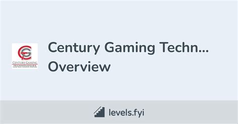 Careers Century Gaming Technology